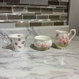 Vintage Royal Albert Blossom Time Set Free With Purchase